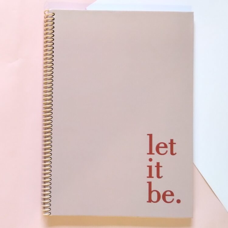 Agenda Let it be